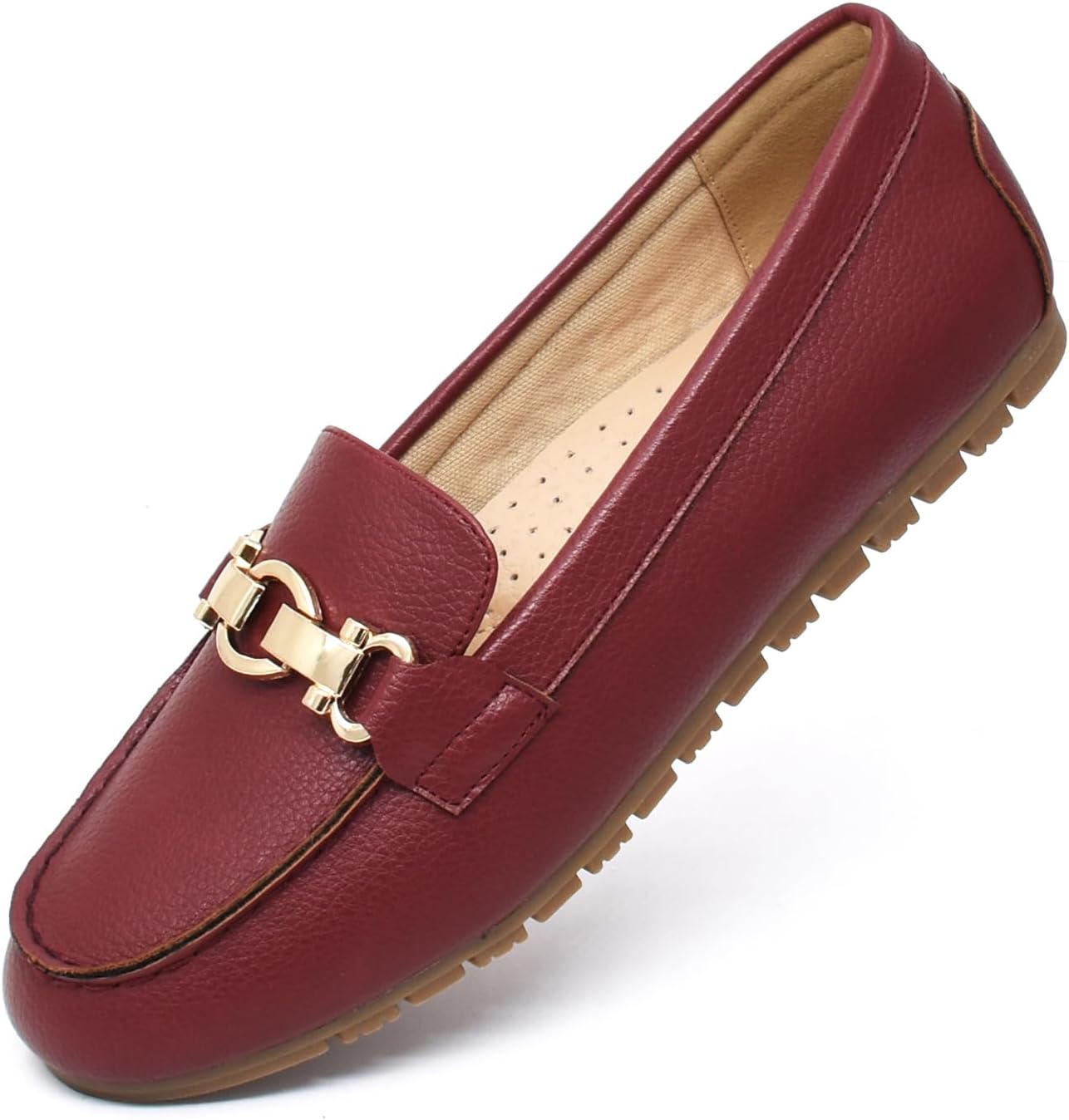 Loafers for Women Business Casual Shoes Comfortable & Lightweight Penny Loafers Slip On Work Flats