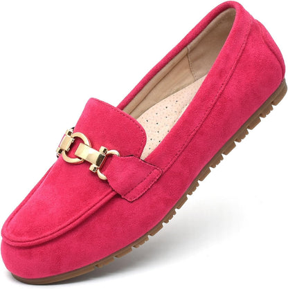 Loafers for Women Business Casual Shoes Comfortable & Lightweight Penny Loafers Slip On Work Flats