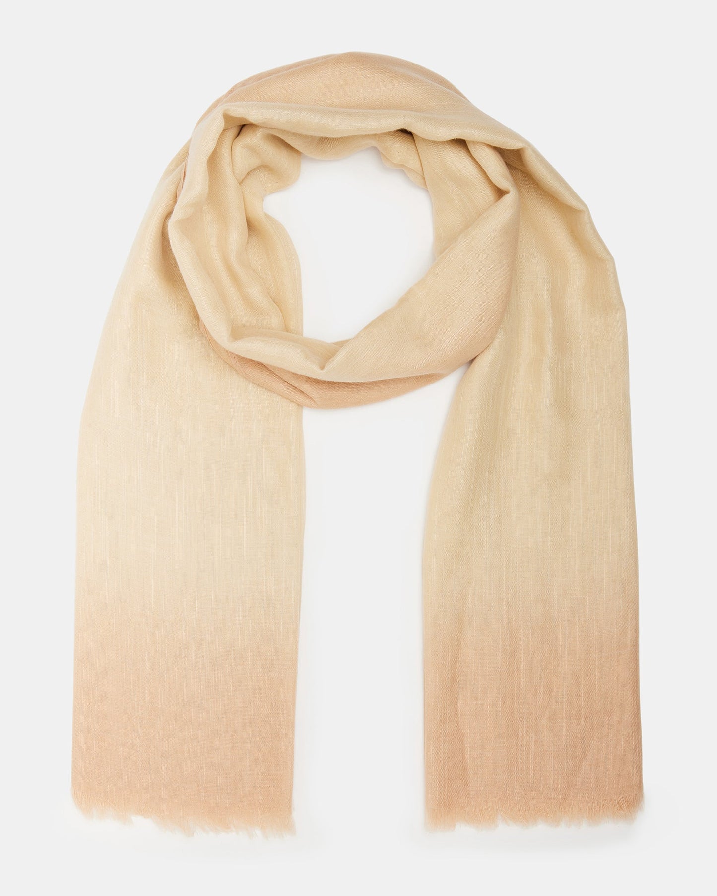 OMBRE SCARF TAN